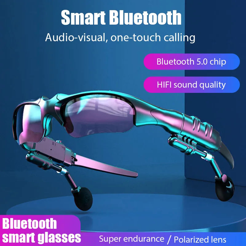 Sport Riding Sunglasses with Stereo Headset (Bluetooth 5.0)