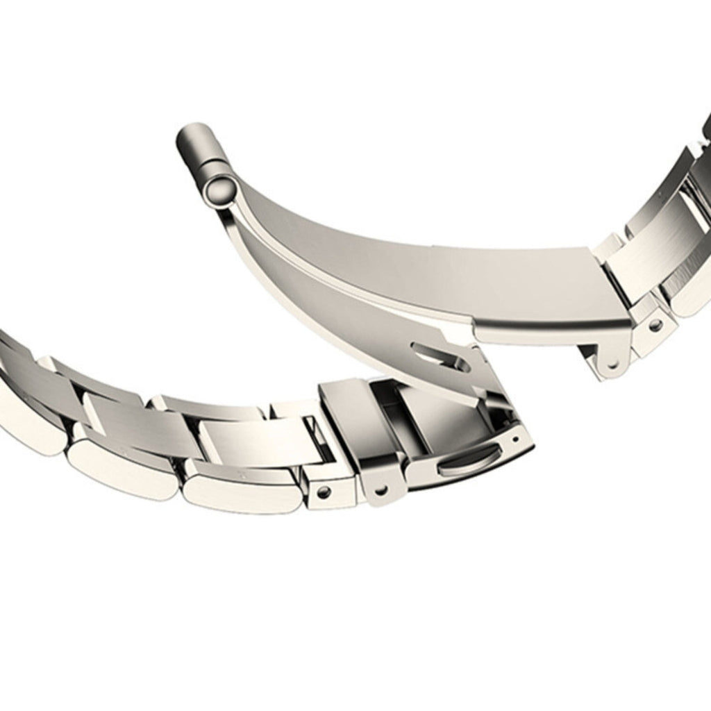 Stainless Steel Link Bracelet Band Small - The Sydney in Titanium - Compatible with Apple Watch Size 38mm to 41mm