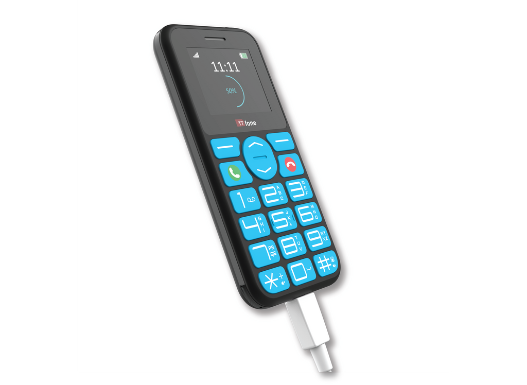 Returned Resale - TTfone TT190 with USB Cable and Vodafone Pay As You Go