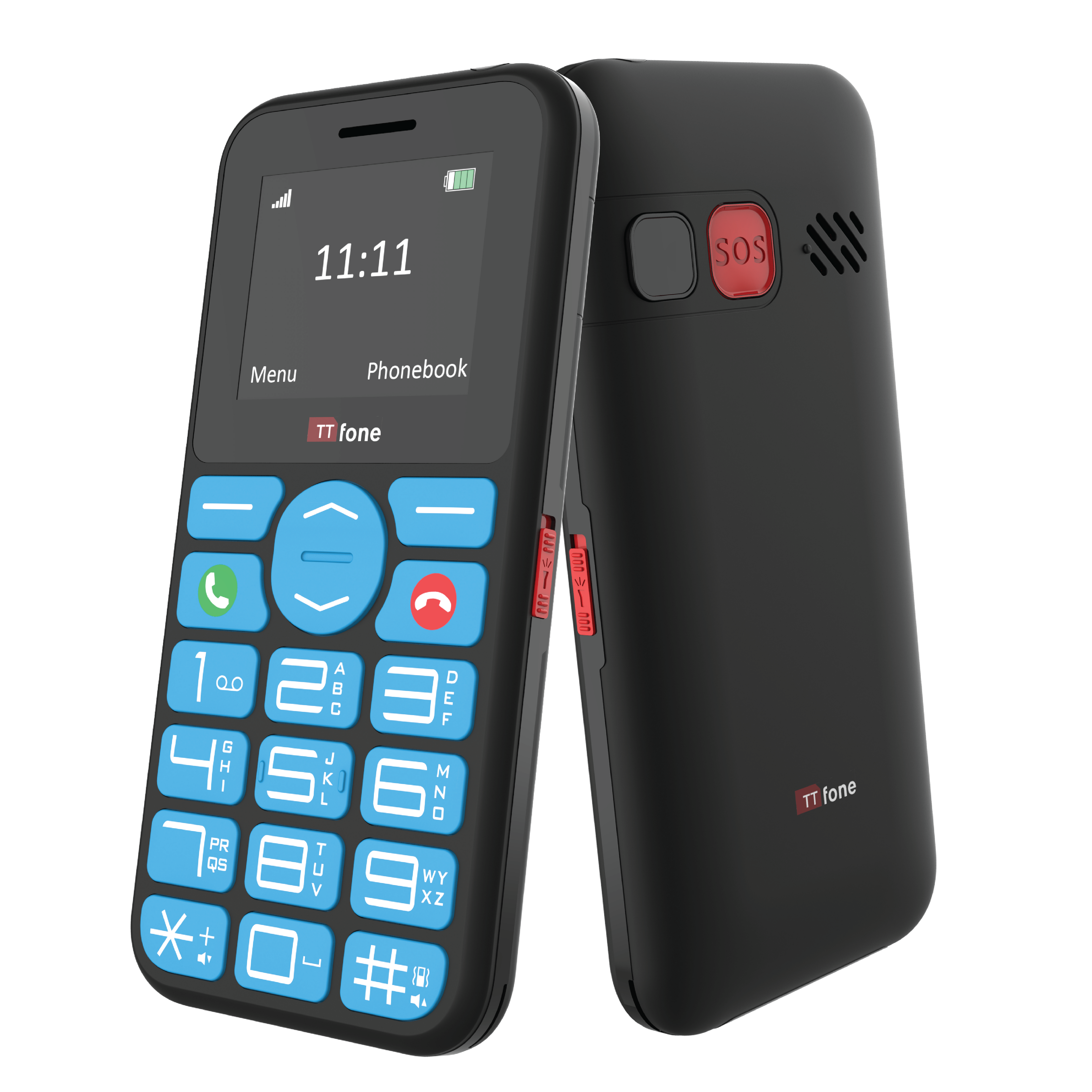 Returned Resale - TTfone TT190 with USB Cable and Vodafone Pay As You Go